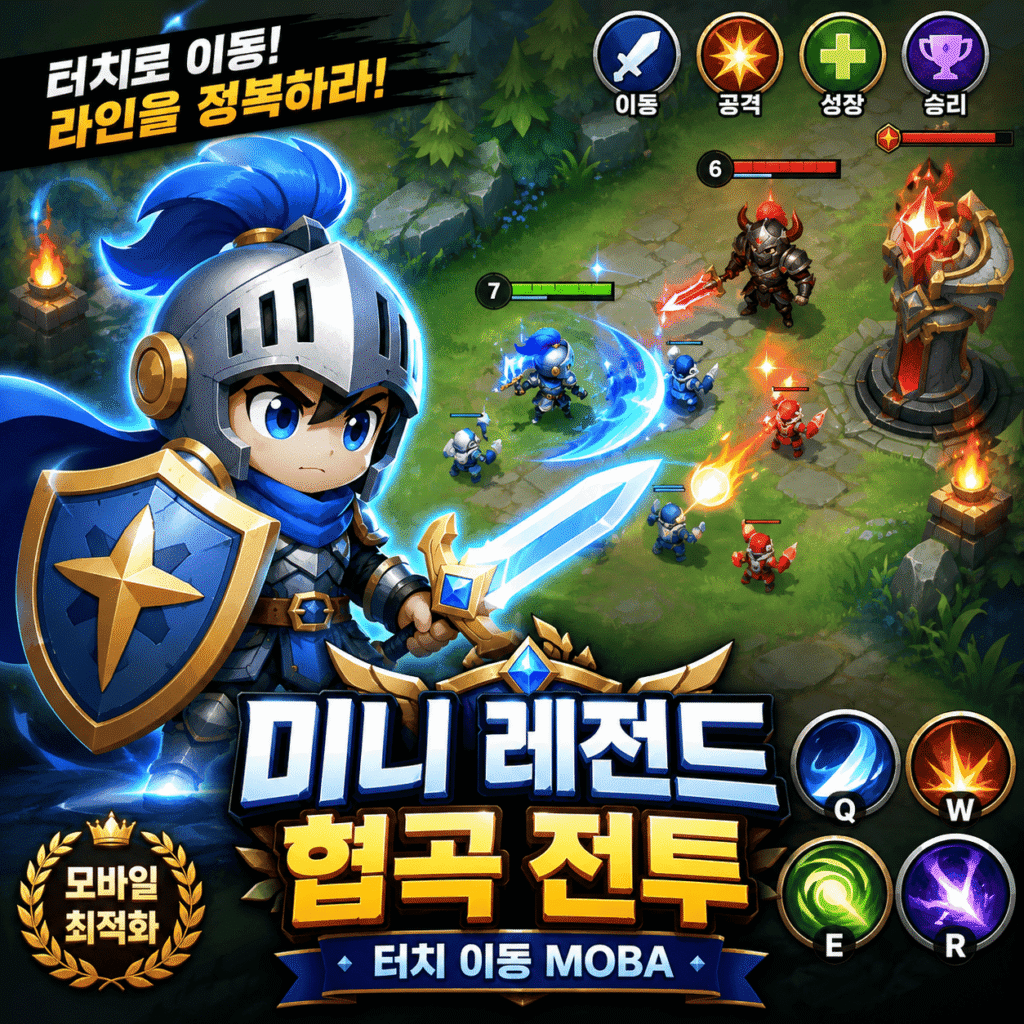 롤 모바일 전투 게임